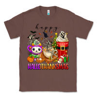 Chestnut happy hallothanksmas skeleton coffee cups Classic Tee - texasbilliewilder