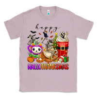 Happy Hallothanksmas Skeleton Coffee Cups Classic Tee | Teevron