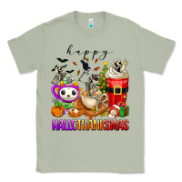 Matcha happy hallothanksmas skeleton coffee cups Classic Tee - texasbilliewilder