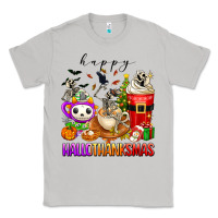Moon Dust happy hallothanksmas skeleton coffee cups Classic Tee - texasbilliewilder