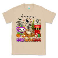 Mushroom happy hallothanksmas skeleton coffee cups Classic Tee - texasbilliewilder