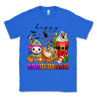 True Royal happy hallothanksmas skeleton coffee cups Classic Tee - texasbilliewilder