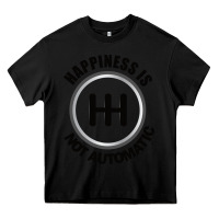 Black Happiness is Not Automatic..Save the manuals.. 3 Pedals Cars Lovers gi Heavy Core Tee - ArtMosaic