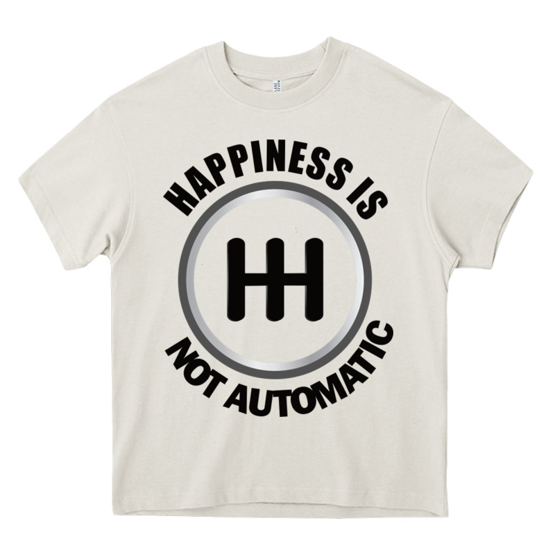 Happiness Is Not Automatic..save The Manuals.. 3 Pedals Cars Lovers Gi Heavy Core Tee by ArtMosaic | Teevron