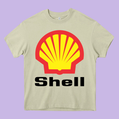Copy Of Shell Gasoline Heavy Core Tee Designed By Artmosaic