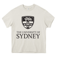 Cream The University of Sydney Heavy Core Tee - ArtMosaic