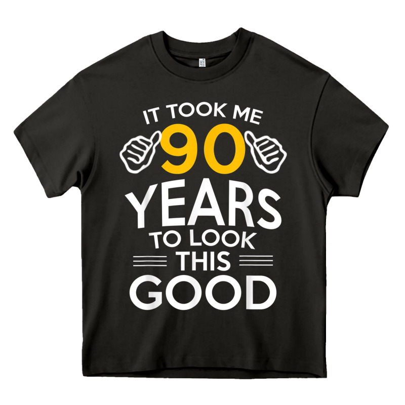 90th Birthday Gift Took Me 90 Years 90 Year Old Heavy Core Tee by trangStudio | Teevron