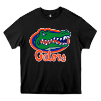Black florida gators Heavy Core Tee - ArtMosaic