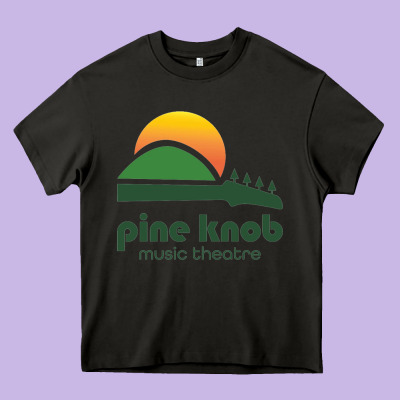 Pine Knob Music Theatre Heavy Core Tee Designed By Artmosaic