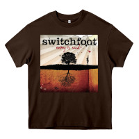Chocolate Brown Switchfoot nothing is sound Heavy Core Tee - ArtMosaic