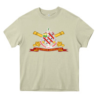 Mossy 8th field artillery w br   ribbon 8th field artillery w br ribbon Heavy Core Tee - ArtMosaic
