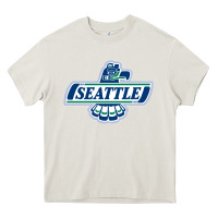 Cream seattle thunderbirds, Heavy Core Tee - ArtMosaic