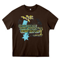 Chocolate Brown switchfoot merch Heavy Core Tee - ArtMosaic