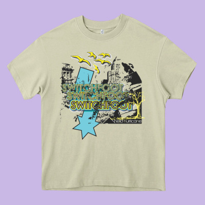 Switchfoot Merch Heavy Core Tee Designed By Artmosaic