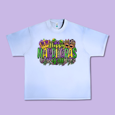Happy Mardi Gras Yall Urban Heavy Tee Designed By Cowgirlartshop