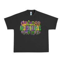 Pigment Black happy mardi gras yall Urban Heavy Tee - CowGirlArtShop