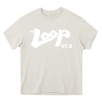 Cream The Loop 97.9 Illinois Radio Heavy Core Tee - ArtMosaic