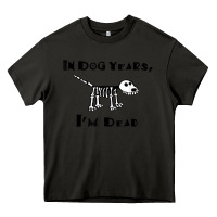 Asphalt in dog years i'm dead t shirt Heavy Core Tee - ArtMosaic