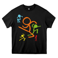 Black alan becker gaming gift Heavy Core Tee - ArtMosaic
