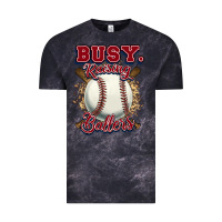 Cloud Black Busy raising ballers Vintage Tee - HowdyJamesFarm