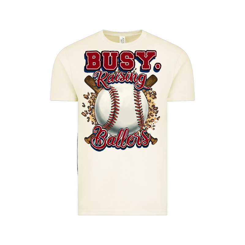 Busy Raising Ballers Vintage Tee by HowdyJamesFarm | Teevron