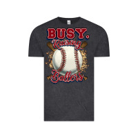 Vintage Black Busy raising ballers Vintage Tee - HowdyJamesFarm