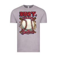 Vintage Zinc Busy raising ballers Vintage Tee - HowdyJamesFarm