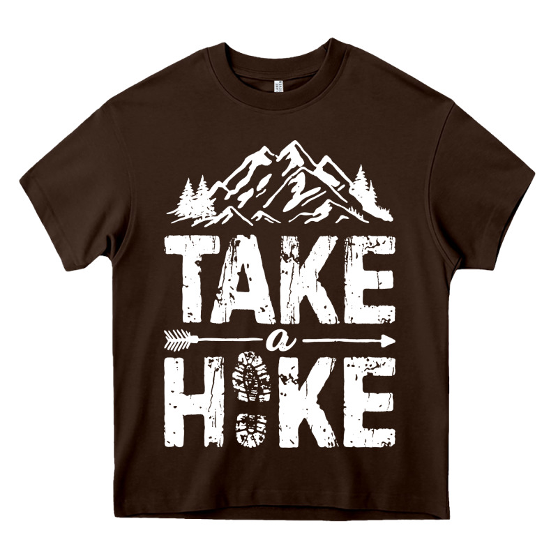 Take Hike Heavy Core Tee by ArtMosaic | Teevron