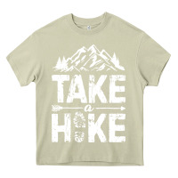 Mossy take hike Heavy Core Tee - ArtMosaic