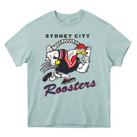 Arona roosters-sydney city Classic Heavy Core Tee - ArtMosaic