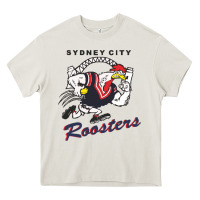 Roosters-sydney City Classic Heavy Core Tee | Teevron