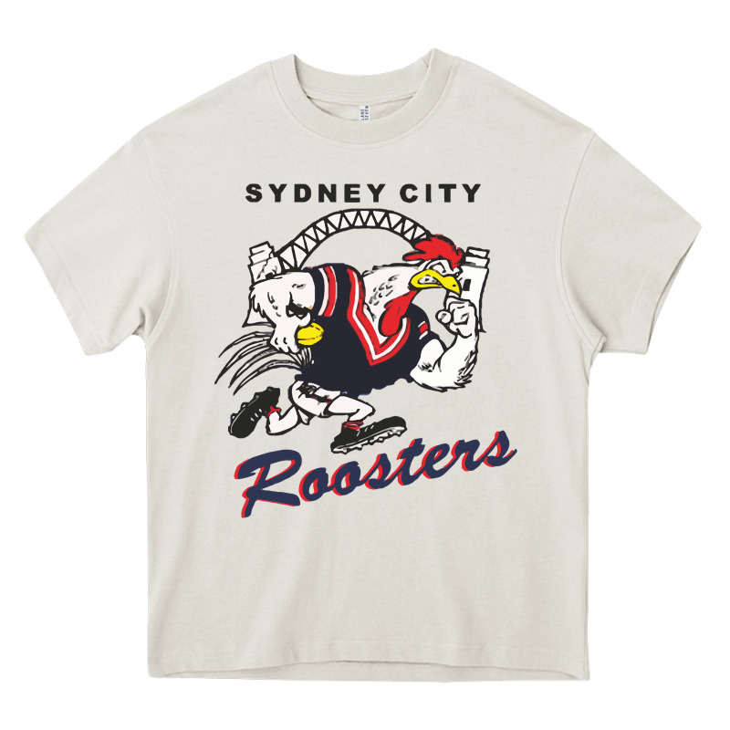 Roosters-sydney City Classic Heavy Core Tee by ArtMosaic | Teevron