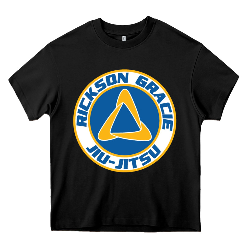 Rickson Gracie Jiu Jitsu Heavy Core Tee by ArtMosaic | Teevron