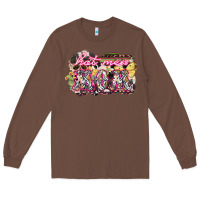Chestnut Hot mess mom mother's day Long Sleeve Tee - HowdyJamesFarm