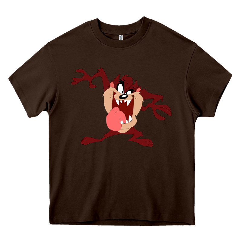 Tasmanian Devil Cartoon Character Heavy Core Tee by ArtMosaic | Teevron