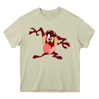 Mossy tasmanian devil cartoon character Heavy Core Tee - ArtMosaic