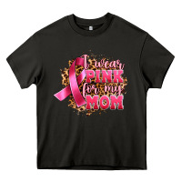 Asphalt i wear pink for my mom Heavy Core Tee - Artiststas