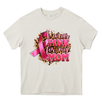 Cream i wear pink for my mom Heavy Core Tee - Artiststas