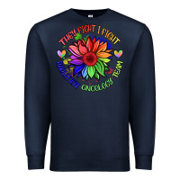 Navy oncology team sunflower Premium Sweatshirt - BarkalooDesign