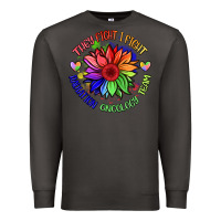Smoke oncology team sunflower Premium Sweatshirt - BarkalooDesign