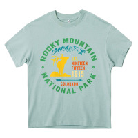 Arona womens rocky mountain national park hiking travel souvenir novelty v n Heavy Core Tee - trangStudio