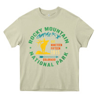 Mossy womens rocky mountain national park hiking travel souvenir novelty v n Heavy Core Tee - trangStudio