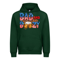 Forest Green bad and boozy usa Urban Hoodie - AdoDesignShop