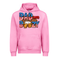 Fuchsia Pink bad and boozy usa Urban Hoodie - AdoDesignShop