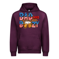 Mauve Wine bad and boozy usa Urban Hoodie - AdoDesignShop