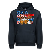 Navy bad and boozy usa Urban Hoodie - AdoDesignShop