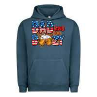 Pigment Midnight Navy bad and boozy usa Urban Hoodie - AdoDesignShop