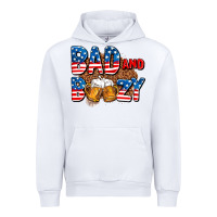 White bad and boozy usa Urban Hoodie - AdoDesignShop