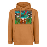 Meerkat whild child longhorn  cactus cowhide Heavyweight Hoodie - Artiststas