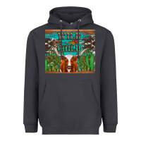 Smoke whild child longhorn  cactus cowhide Heavyweight Hoodie - Artiststas